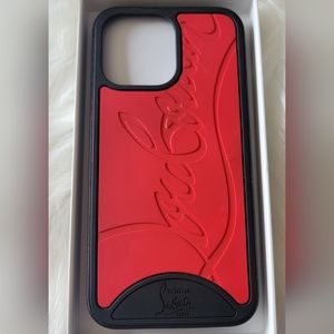 COPY - Christian Louboutin Luxury Phone Case for iPhone 14 Pro Max